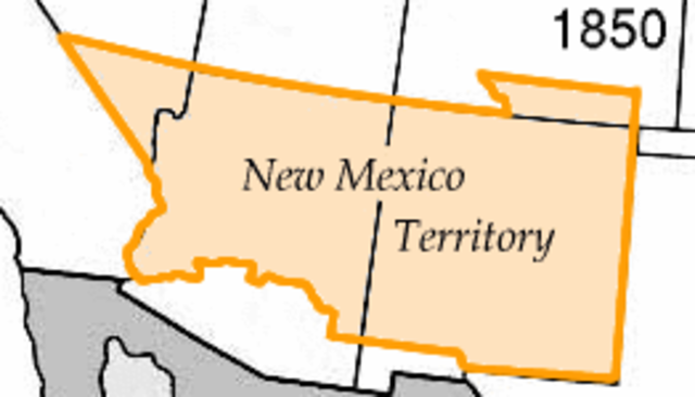 New Mexico is declared a territory!