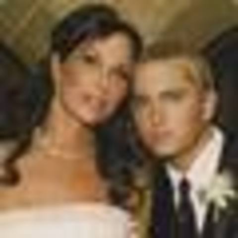 Eminem marries Kim.