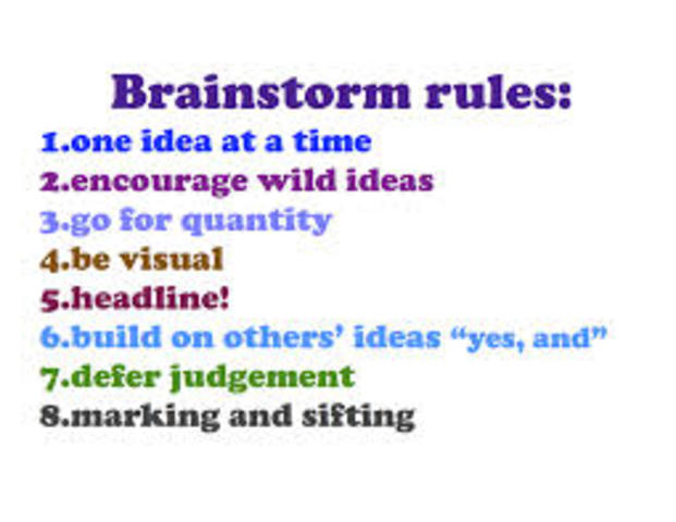 BRAINSTORMING ABOUT ELECTRONICS