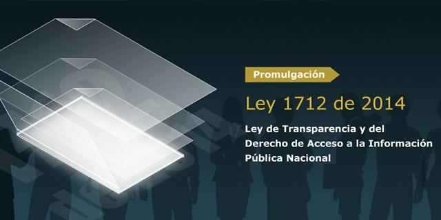 Ley 1712 de 2014