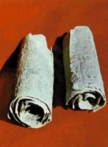 PAPIROS EN ROLLOS  - 2350 A.C