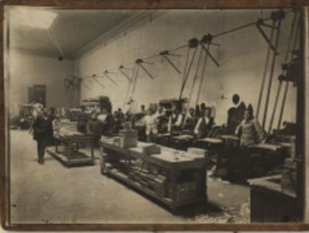 Estados unidos adopta la imprenta  1870