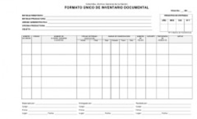 Inventario de documentos  1988