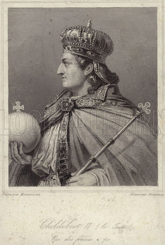 Birth of Childebert II of Austrasia