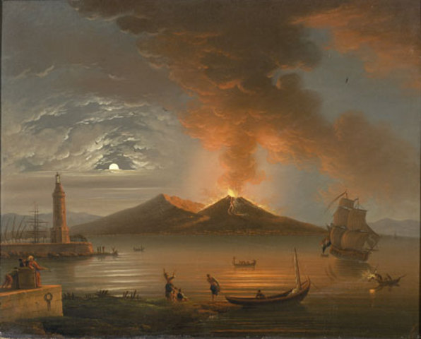 Vesuvius i Italien