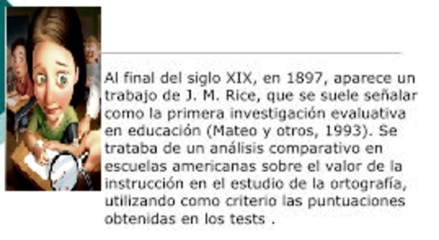 PRIMERAS TÉCNICAS EVALUATIVAS TIPO "TESTS"