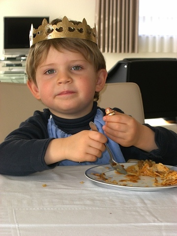 Premiere galette des rois.