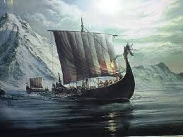 Vikings begin invasions of Ireland.