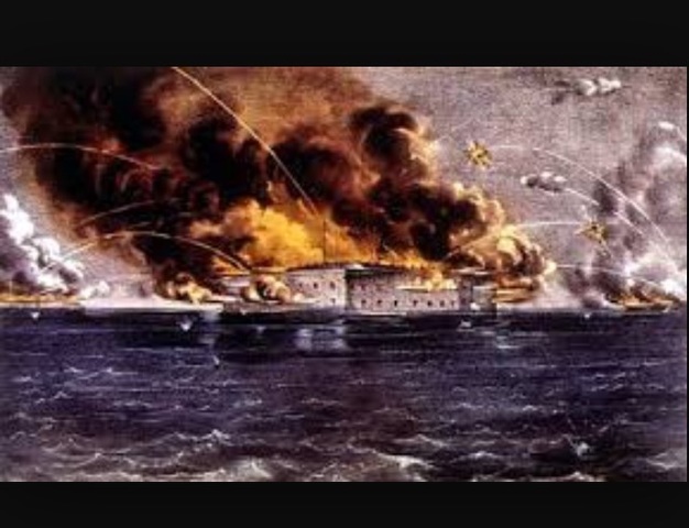 Battle at Fort Sumter