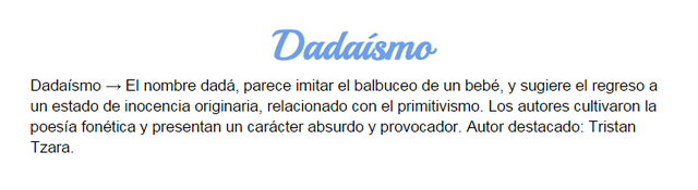 Las vanguardias europeas.