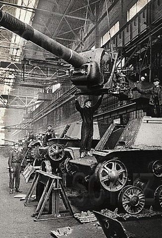 ЧТЗ производство танков типа КВ