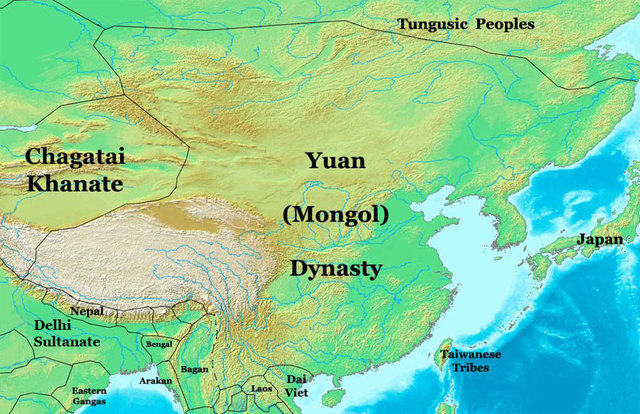 Yuan Dynasty Created