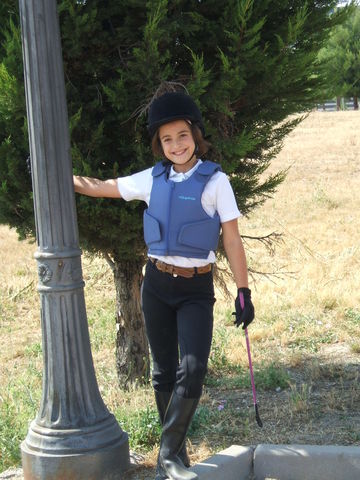 La primera vez que empecé a dar clases de montar a caballo