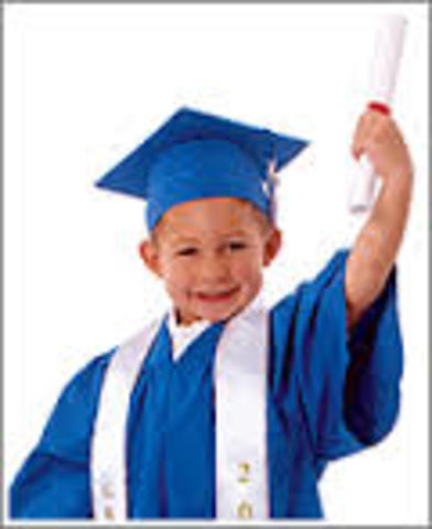 Graduación del Kinder