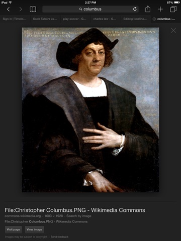 Columbus landed on ayiti