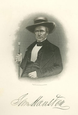 Huston retiered out of office