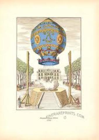The First Hot Air Balloon