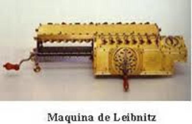 MaquIna  de  multiplicar  de leibniz