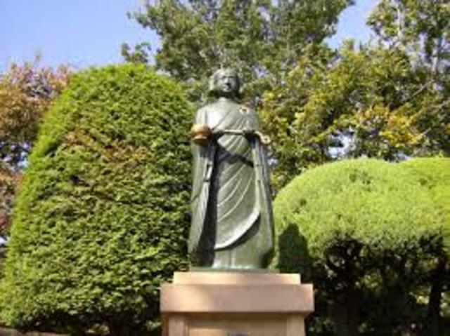 Shotoku Becomes a Desciple under Eji Sensei