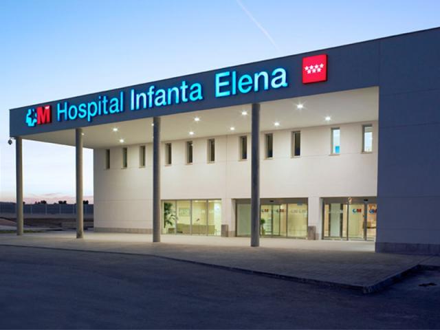 Inauguración del Hospital Infanta Elena.