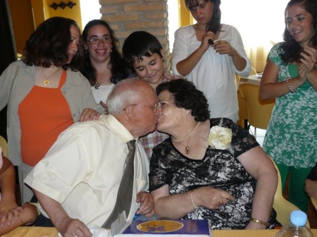 Bodas de oro de mis abuelos paternos.