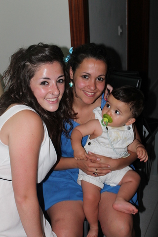 Bautizo primo Ismael.