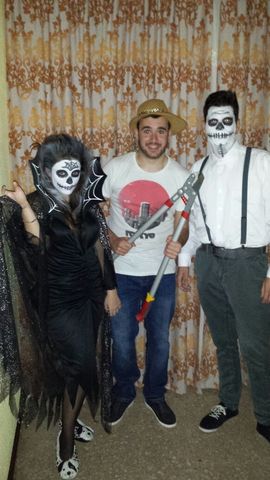Celebrando Halloween en Valencia.