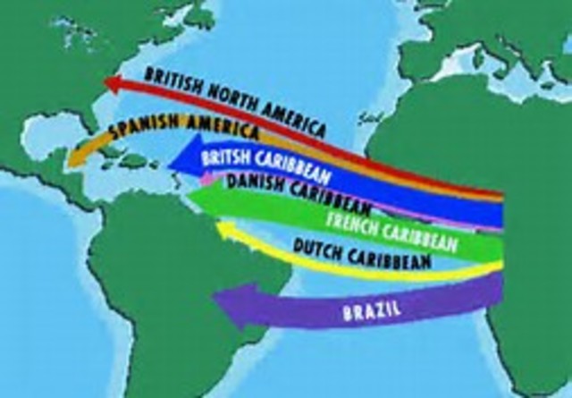 European Trading with Africa becomes well established