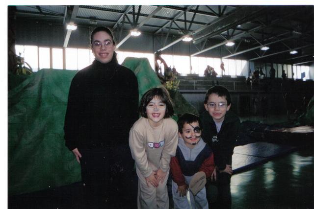 Disfrutando del día del niño.