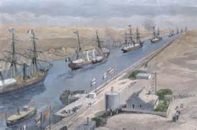 Suez Canal Opens