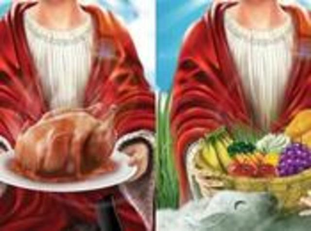 santos catolicos vegetarianos