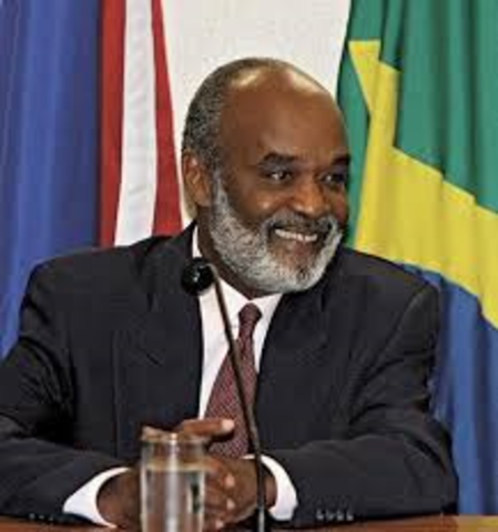 Rene Preval is elected President