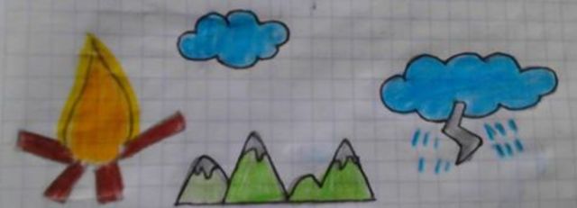 EMPEDOCLES REUNE LOS CUATRO ELEMENTOS