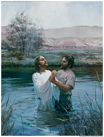 Christ baptized