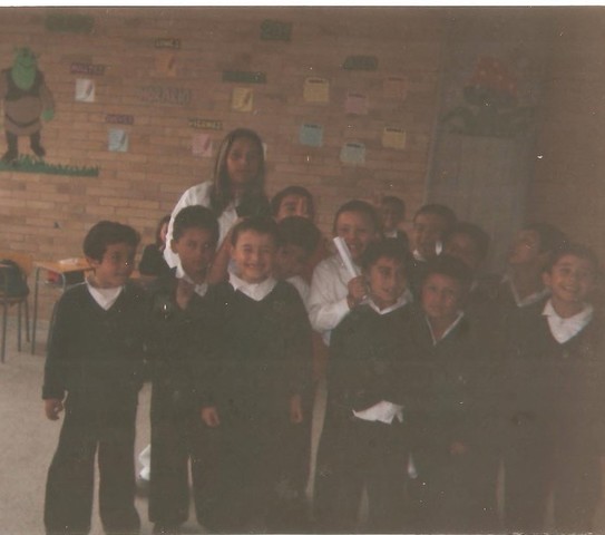 When I celebrated my birthday at school