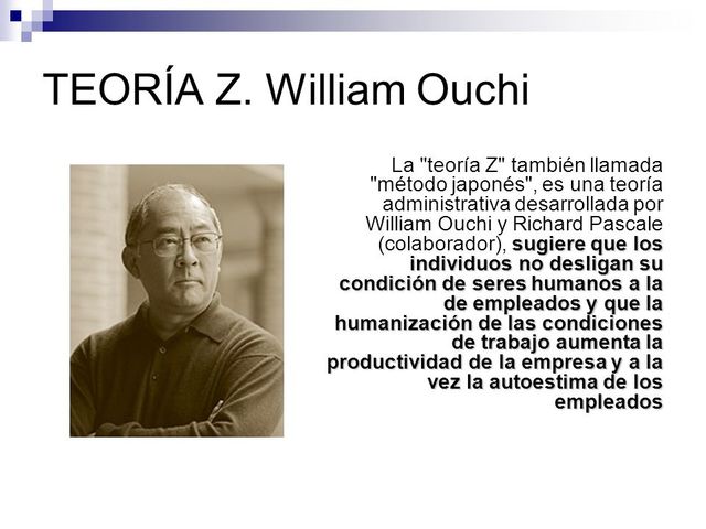SIGLO XX: WILLIAM OUCHI