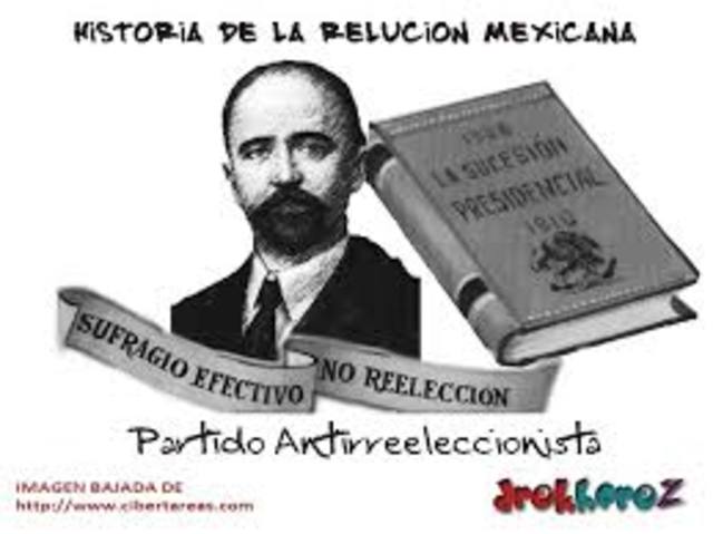 Se contribuye al Partido Antirreeleccionista.