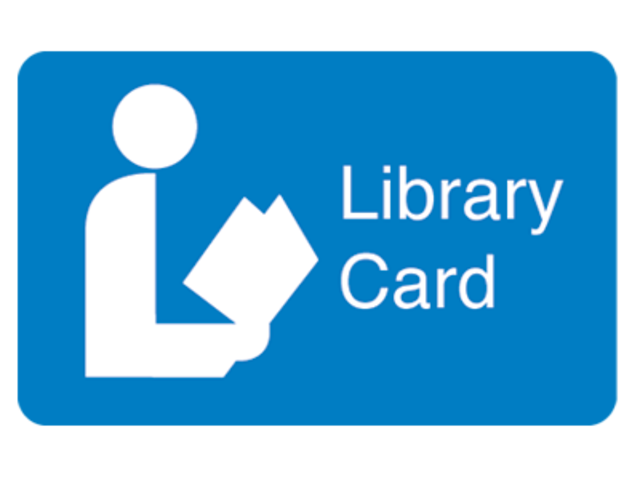 First Library card