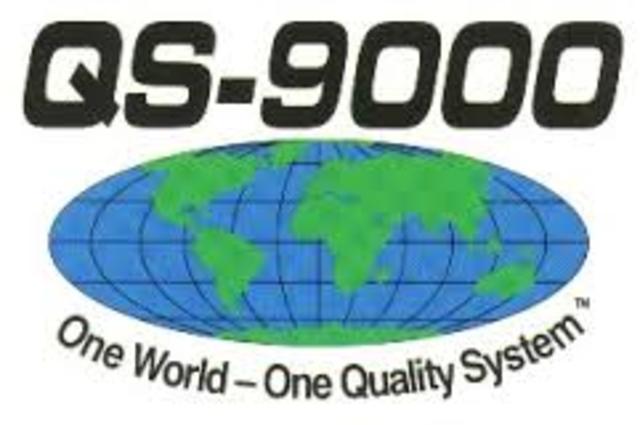 QS 9000 -  General Motors, Chrysler y Ford.
