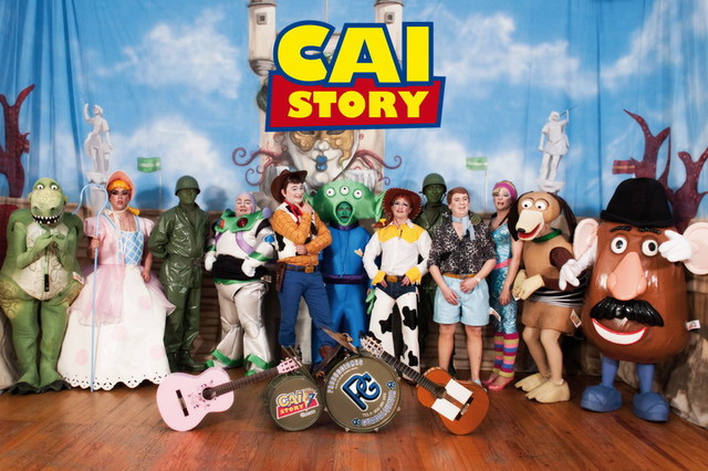 Mis primeros carnavales de Cádiz.