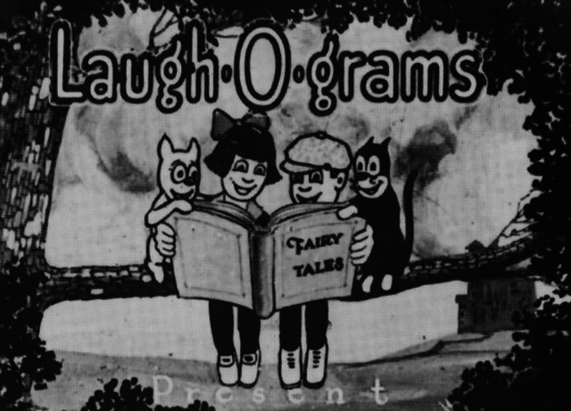 Disney works on Laugh-O-Grams