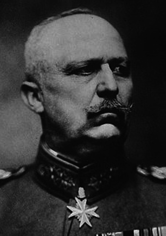Ludendorff pide al parlamento aleman paz