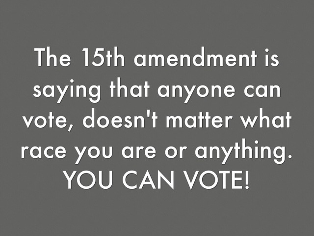 15th Amendment