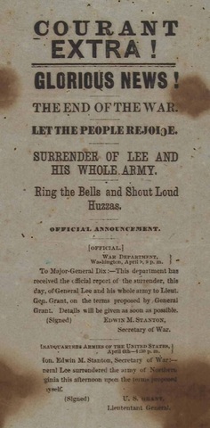 The End of the Civil War