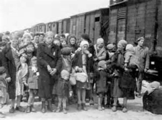Nazis begin rounding up Jews for labor camps.