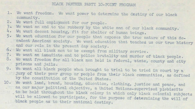 Drafting of the Ten-Point Program