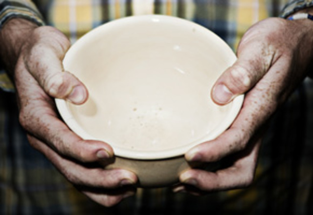 Widespread starvation