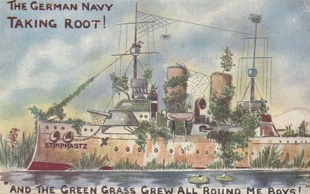 1898- Germany builds up its navy to become stronger than the British Navy.