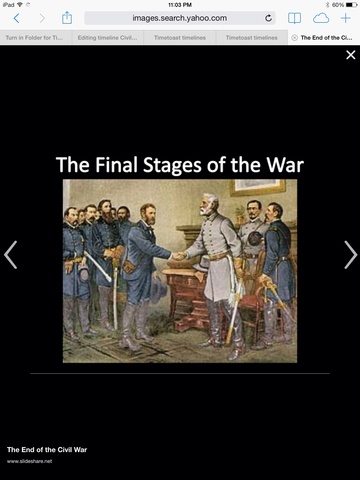 End of the civil war