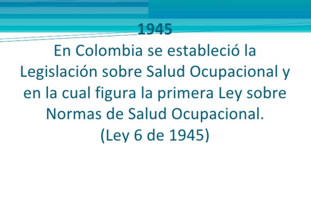 LEGISLACION SOBRE SALUD OCUPACIONAL